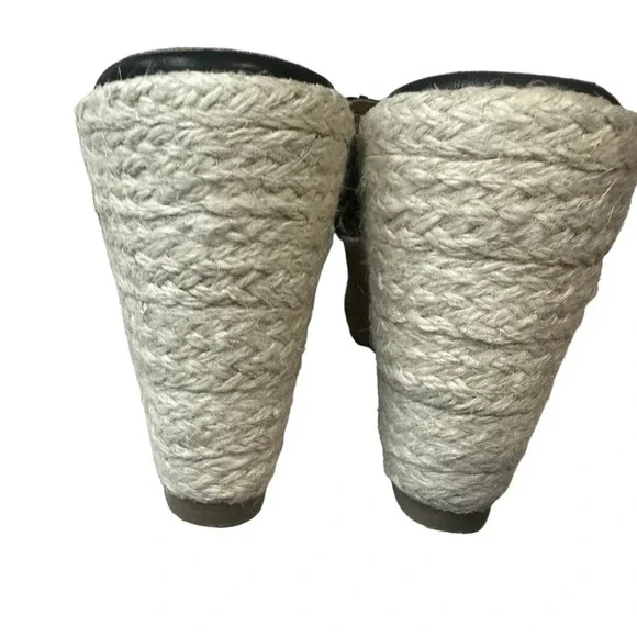 Vintage Foundry Co. Women’s Lorie Wedge Sandal in Black Size 9 - Picture 3 of 7